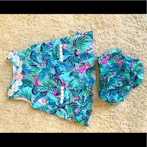 Baby girl Lilly Pulitzer dress 3-6 month